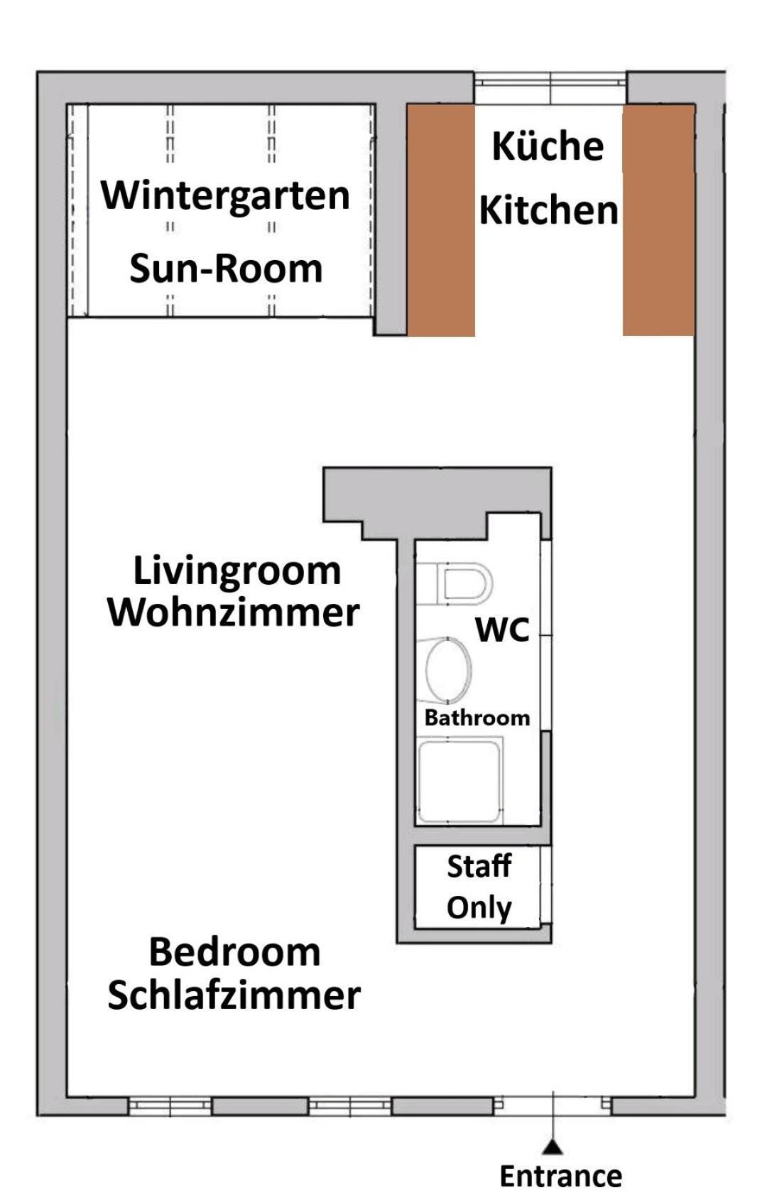 Schoenbrunn Gardens Vienna Apartment Экстерьер фото